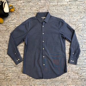 Perry Ellis Portfolio Slim Fit Dress Shirt M